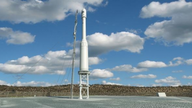 Taurus XL rocket at Vandenberg Air Force Base, Calif.