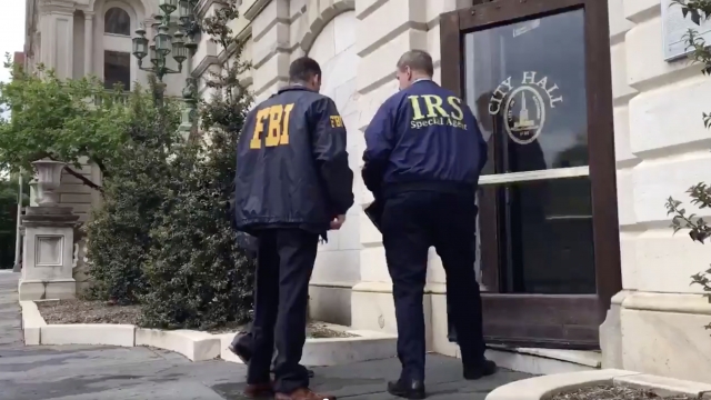 FBI, IRS agents enter Baltimore City Hall