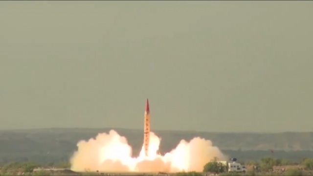 Pakistan tests Shaheen-II missile