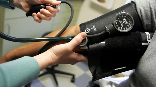 Blood pressure reading