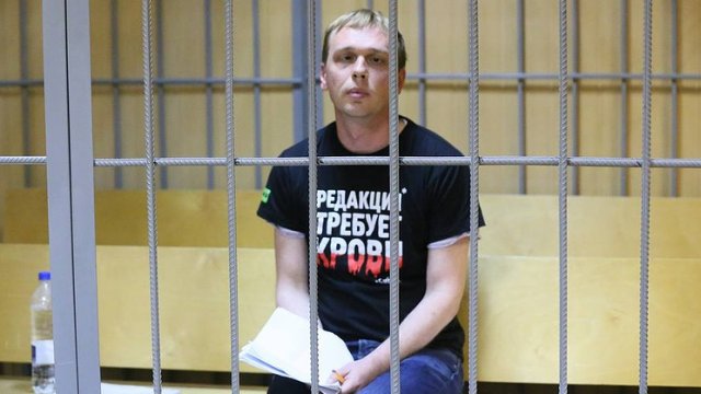 Russian journalist Ivan Golunov in custody