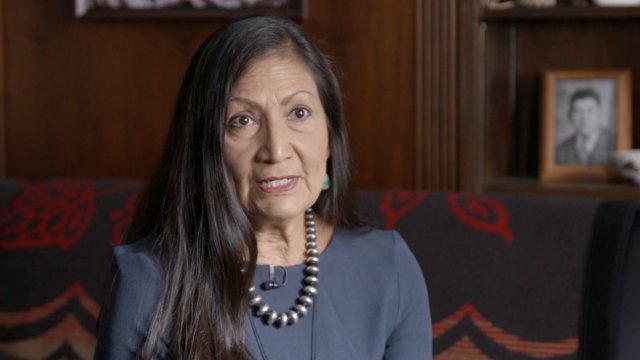 U.S. Rep. Deb Haaland talks to Newsy about universal child care