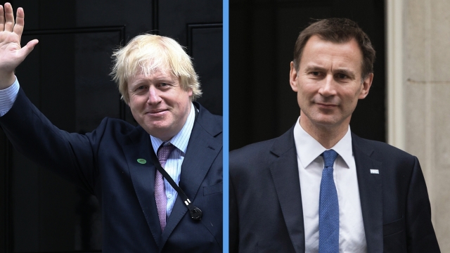 Boris Johnson and Jeremy hunt