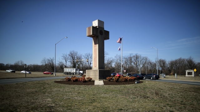 The Bladensburg Peace Cross in Maryland