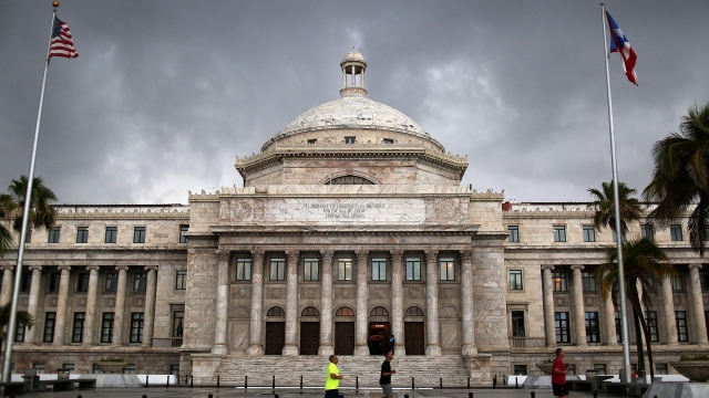 The Puerto Rican Capitol building