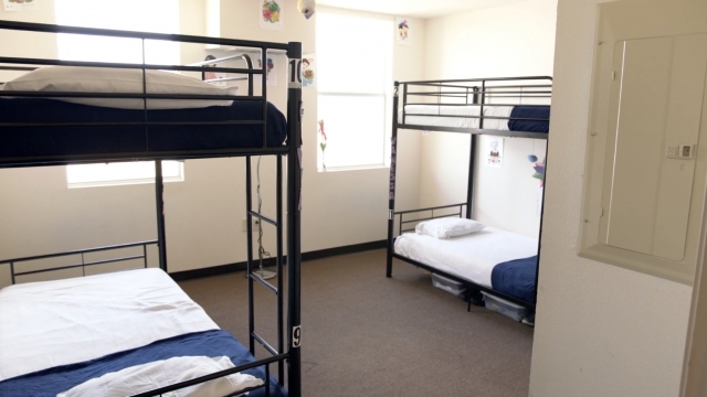 A look at one of the bedrooms at HHS's Carrizo Springs facility