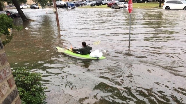 Flooding in New Orleans.