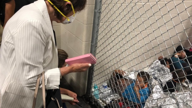 Lawmakers tour a detention center