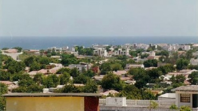 The city of Kismayo where the terrorist attack happened.