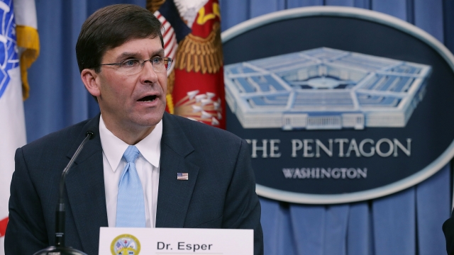 Acting Defense Secretary Mark Esper