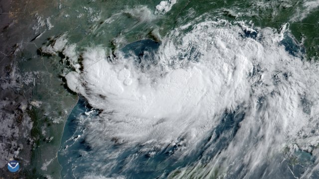 Then-Tropical Storm Barry on July 12, 2019.