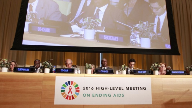 The 2016 high-level meeting on ending AIDS