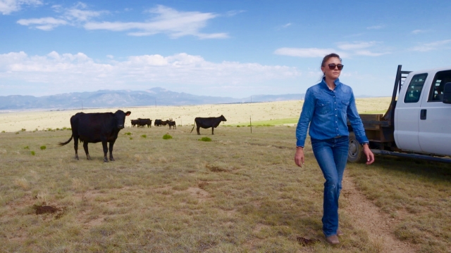 Maggie Hanna, a cattle rancher