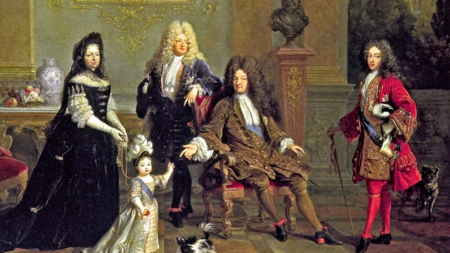 Painting of King Louis XIV