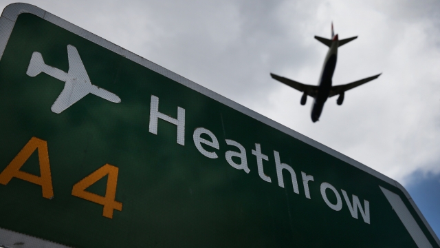 Heathrow Airport sign