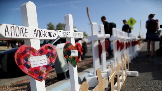 Memorials for shooting victims in El Paso, Texas