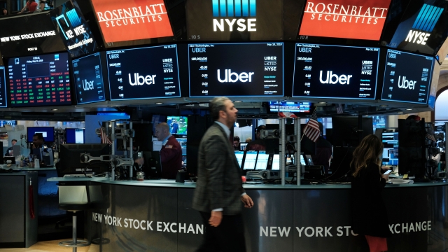 Uber at the New York Stock Exchange
