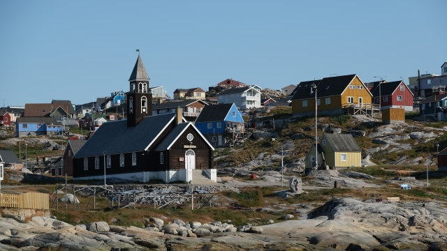 A church in Ilulissat, Greenland