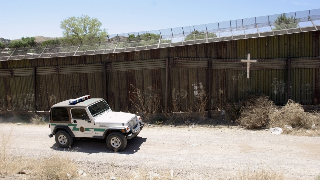 Barrier at the U.S.-Mexico border