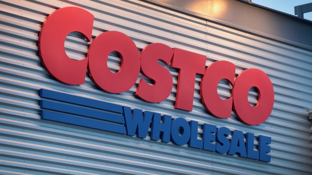 Costco Wholesale sign