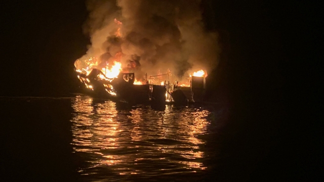 The Conception boat fire