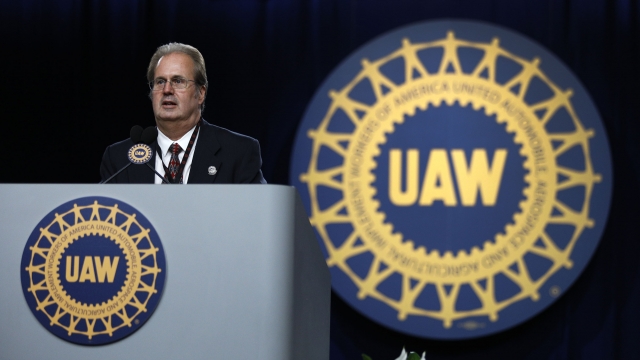 United Auto Workers union President Gary Jones