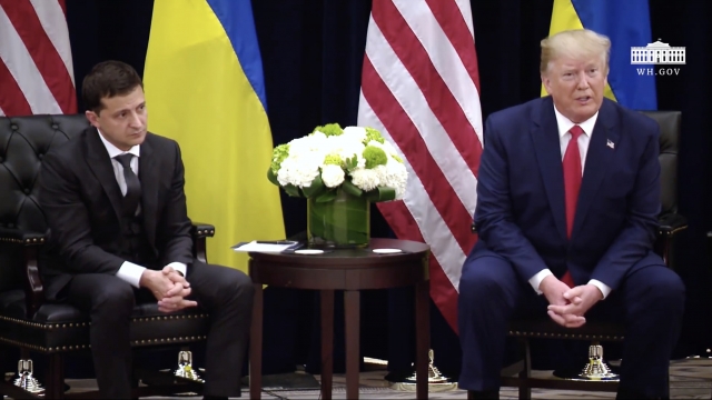 President Volodymyr Zelenskyy and President Donald Trump