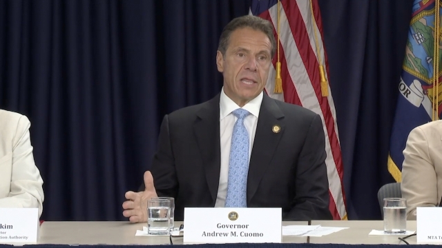 New York Governor Andrew Cuomo at a press conference on Oct. 8, 2019.