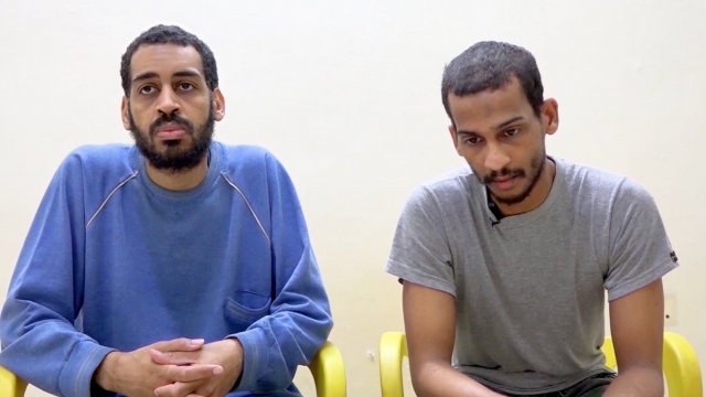 Two British ISIS militants who are now in U.S. custody