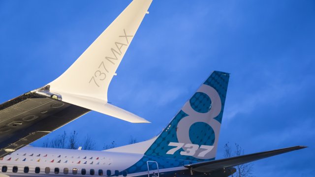 Boeing 737 Max airliner