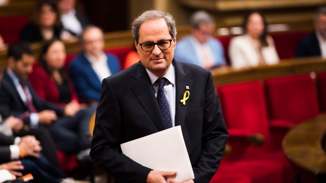 Catalan President Quim Torra