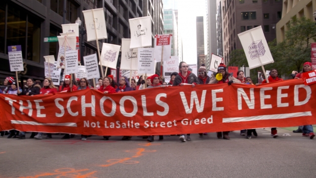 Chicago Public School teachers strike