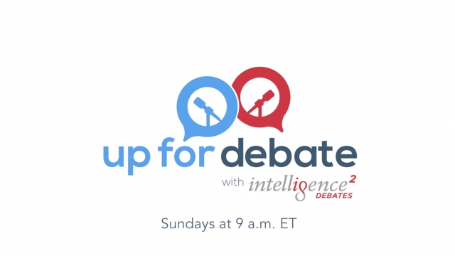 "Up For Debate" logo