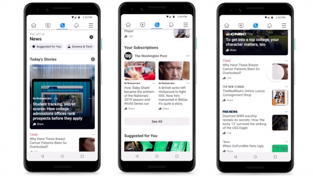 Facebook launches Facebook News feed