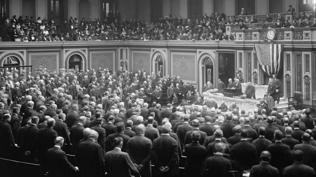 Session of Congress in the early 1900s