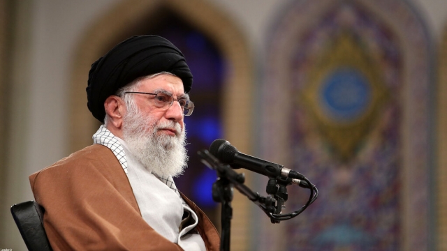 Iranian Supreme Leader Ayatollah Ali Khamenei.