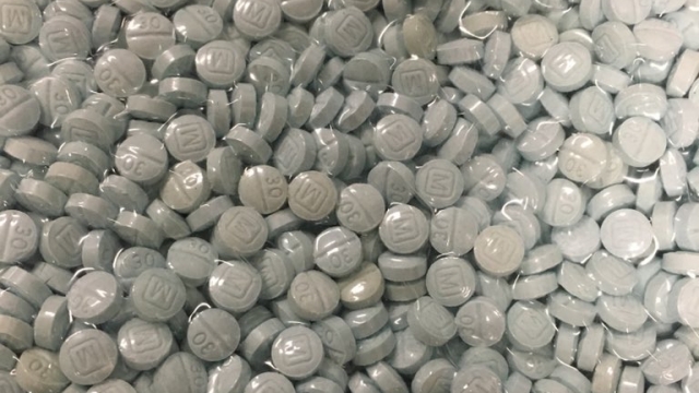 Seized pills laced with Fentanyl