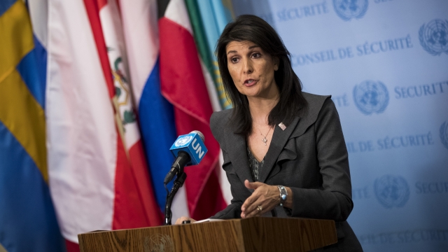 Former U.S. Ambassador to the United Nations Nikki Haley