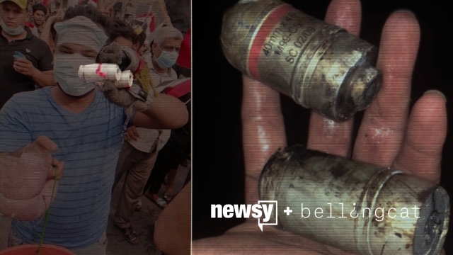 Tear gas canisters fired directly at protestors have resulted in casualties