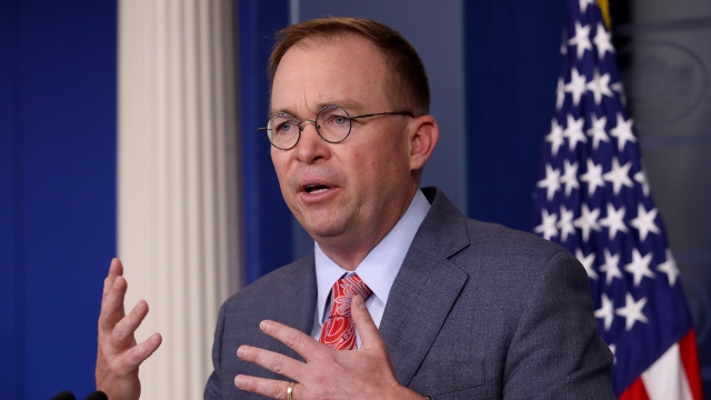 Acting White House chief of staff, Mick Mulvaney