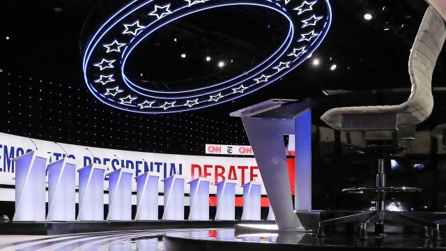 DNC debate stage