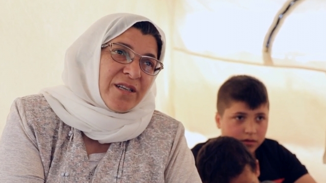 Hamida Khelo Hemsoro, Yazidi woman