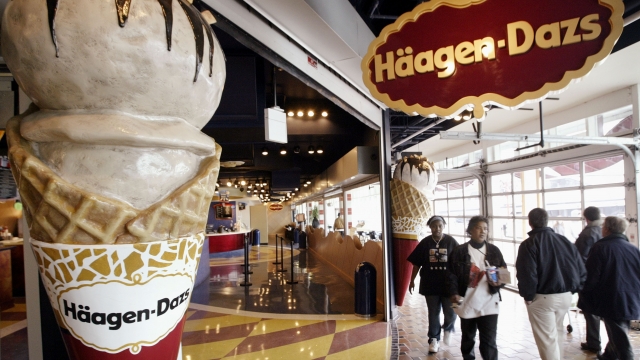 Häagen-Dazs ice cream store
