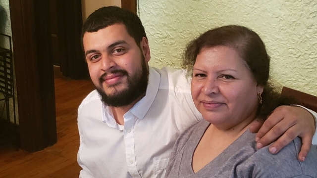 Jesus Lopez Gutierrez, a detained immigrant who is suing ICE for blocking him from renewing DACA.