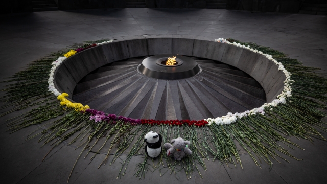 The Armenian genocide memorial complex