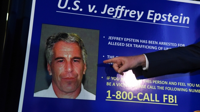 A photo of Jeffrey Epstein