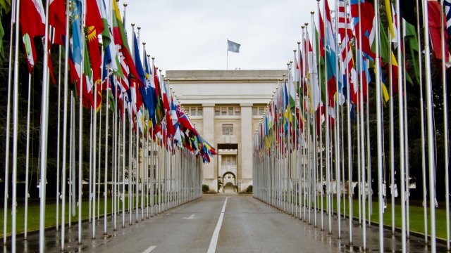 The United Nations in Geneva, Switzerland
