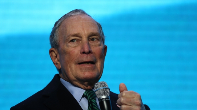 2020 Democratic Presidential candidate Michael Bloomberg