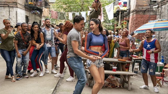 A promotional image for the 2020 film adaptation of "In the Heights"