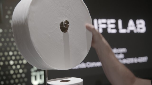 Charmin's new "forever roll" of toilet paper